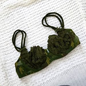 Aubade green army bra